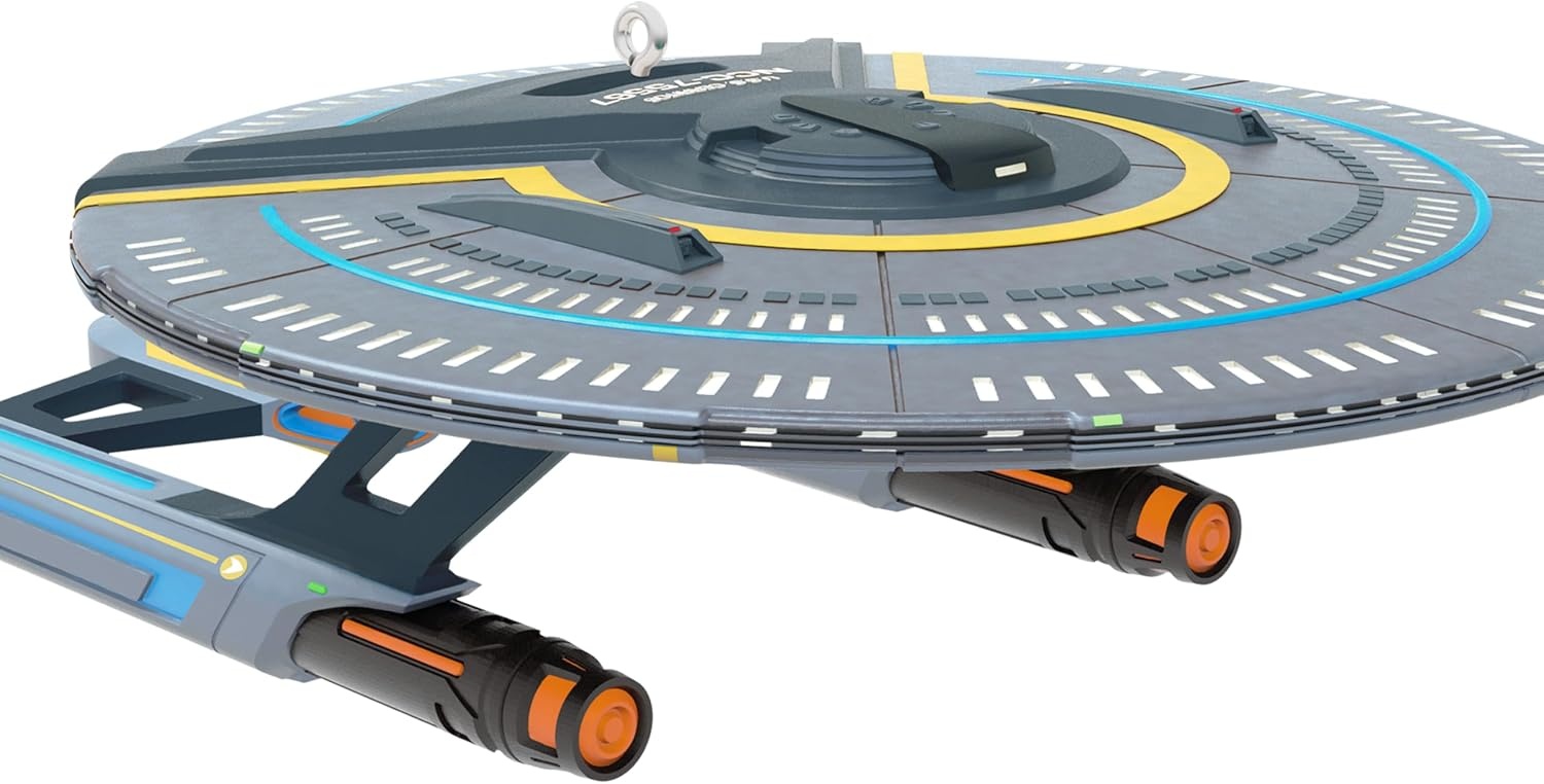 image:imageHallmark Keepsake Christmas Ornament Star Trek Prodigy Hologram Janeway Gifts for TrekkiesUSS Cerritos