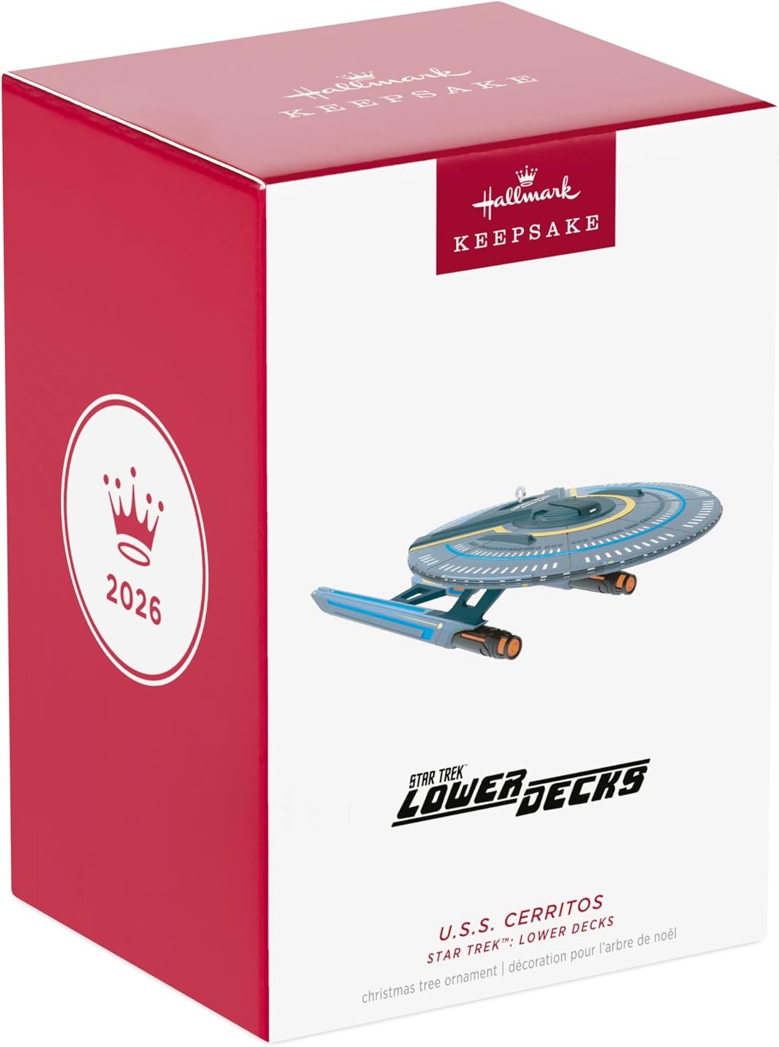 image:imageHallmark Keepsake Christmas Ornament Star Trek Prodigy Hologram Janeway Gifts for TrekkiesUSS Cerritos