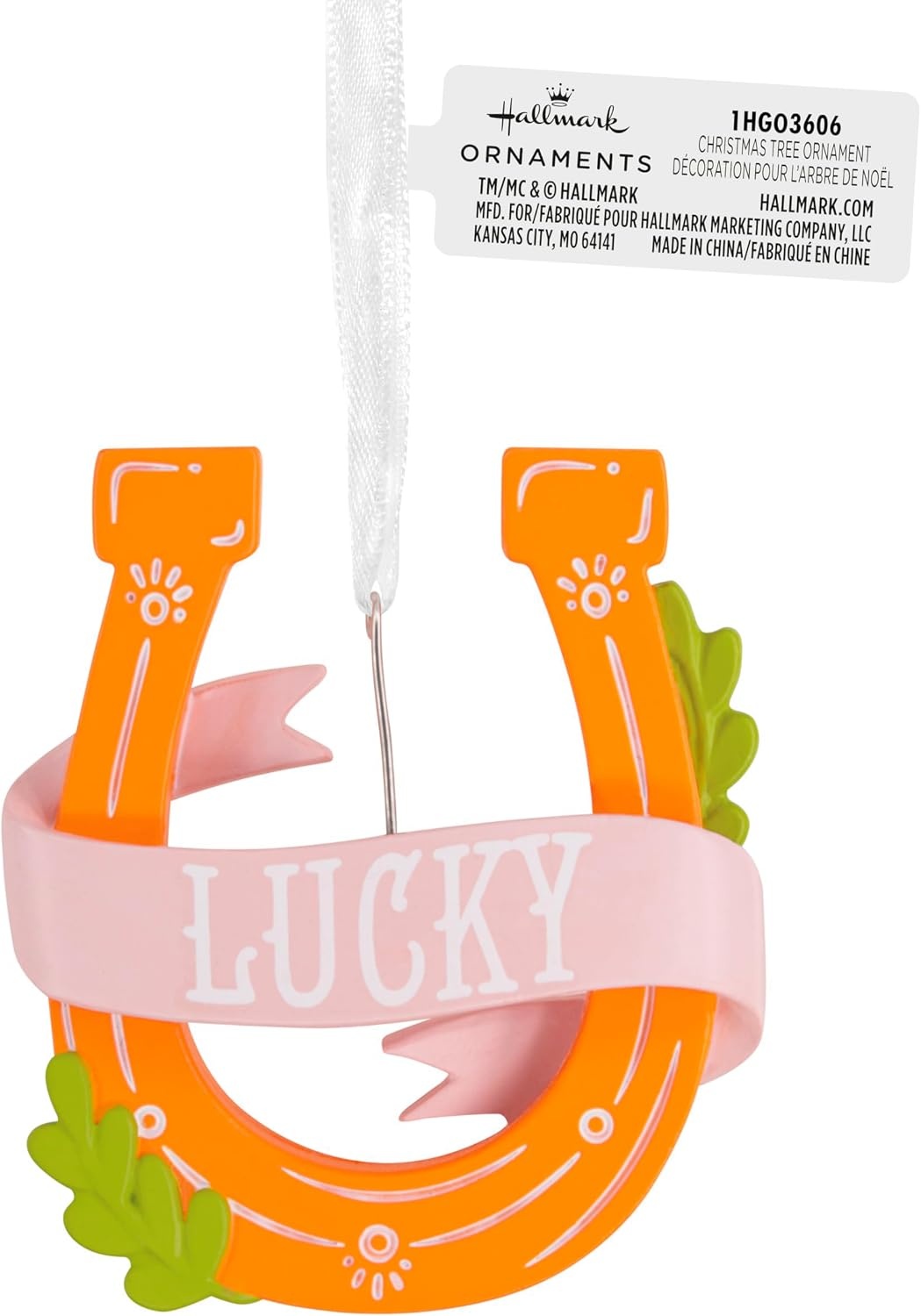 image:imageHallmark Lucky Horseshoe Christmas Ornament Gifts for Friends and Family