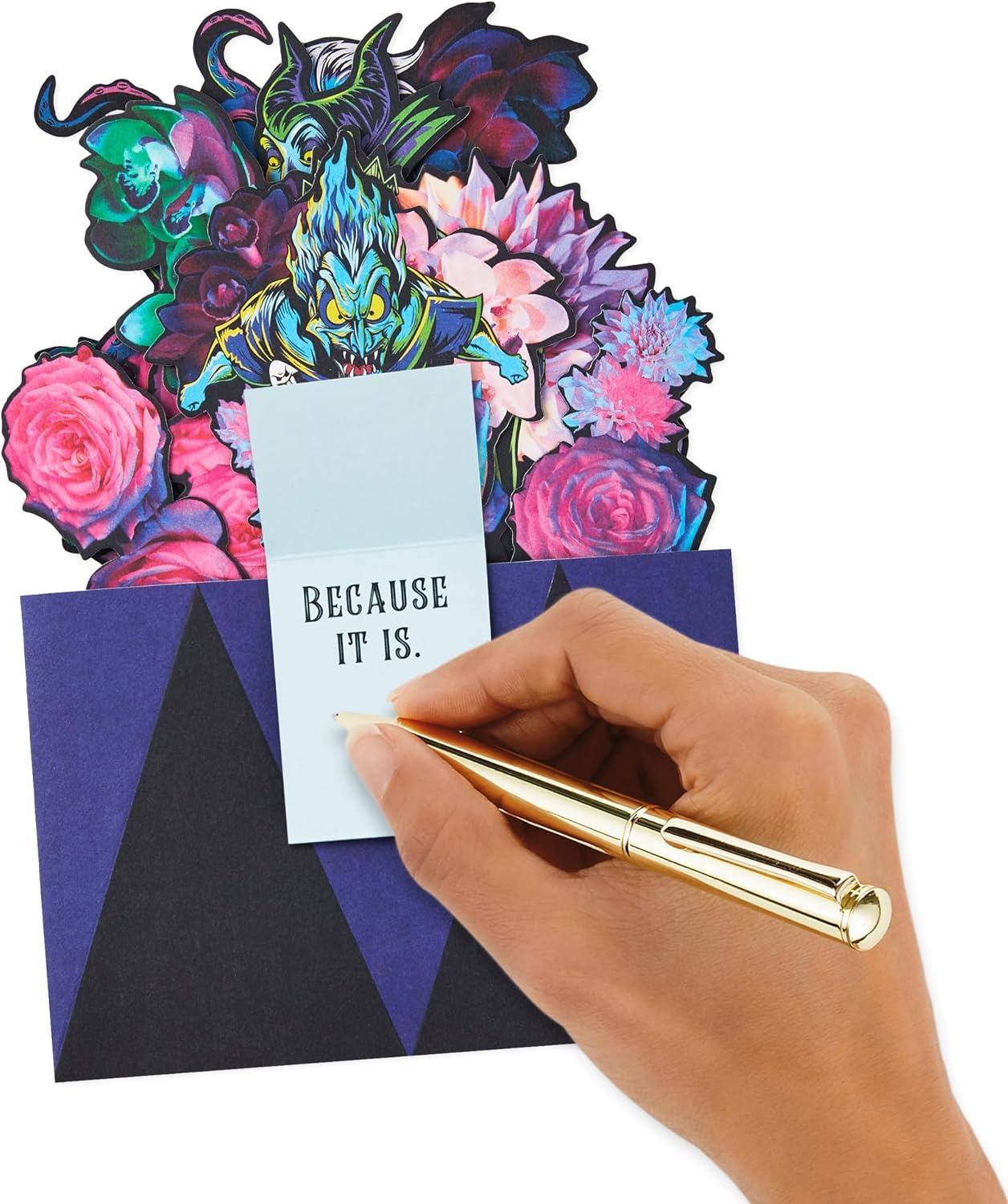 image:imageHallmark Paper Wonder Disney Villains Pop Up Card Celebrate for Birthdays Halloween Graduations Congratulations