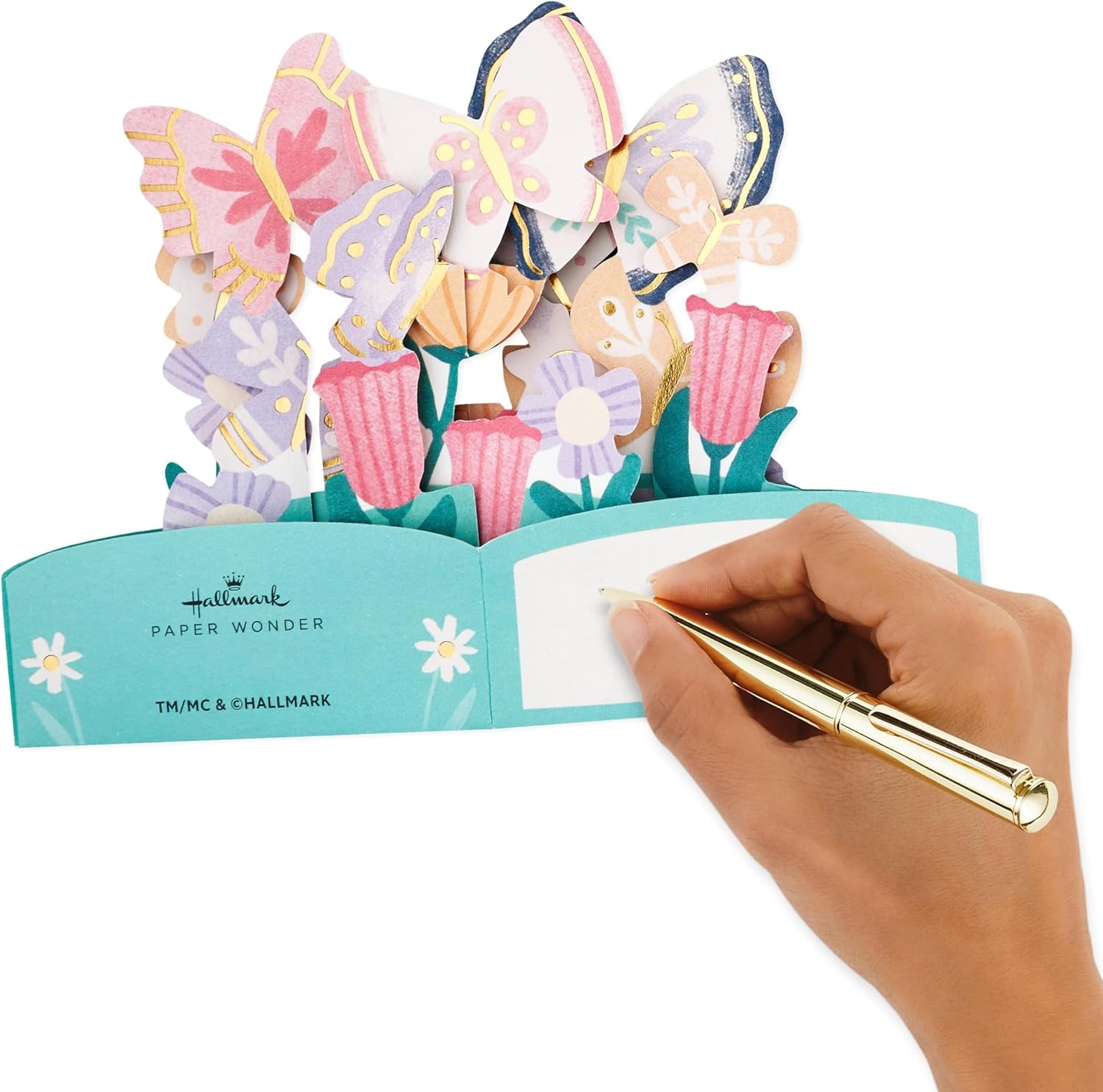 image:imageHallmark Paper Wonder Mothers Day Pop Up Cards Assorted Pack of 3 Mini 3D Cards Amazing MomMini Assorted Pop Ups 3 Cards with Envelopes