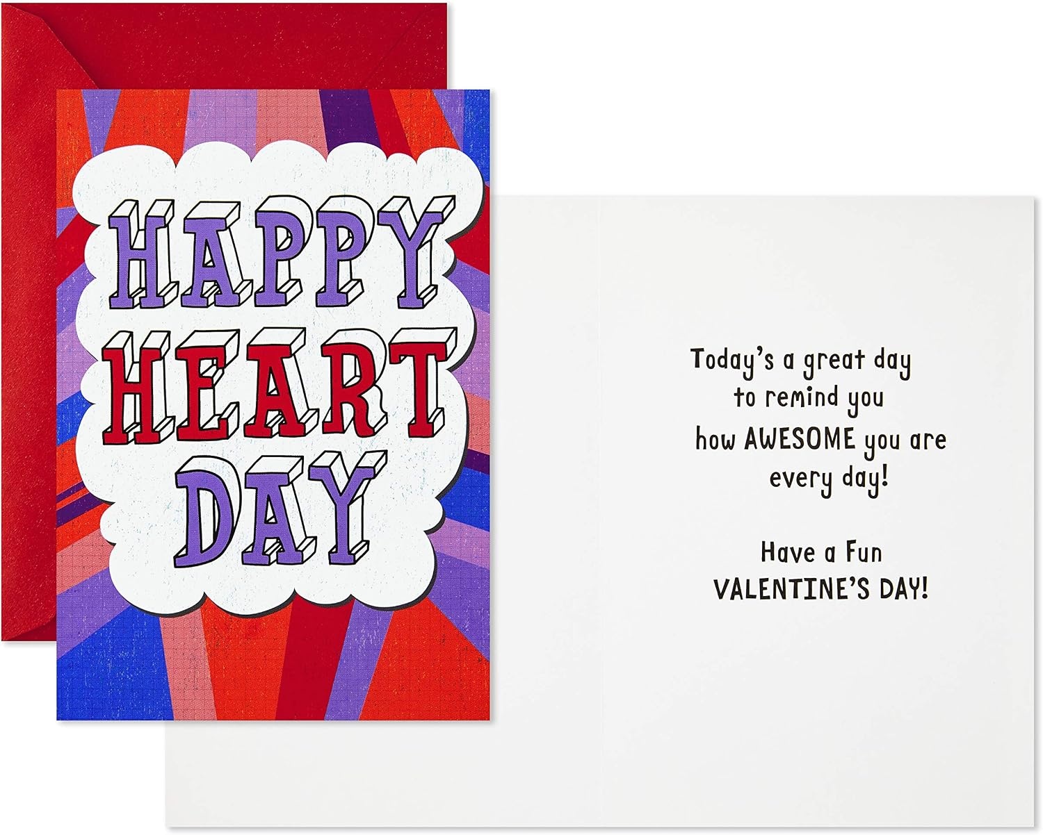 image:imageHallmark Peanuts Valentines Day Cards Pack Snoopy and Woodstock 10 Valentines Day Cards with EnvelopesRedPurple