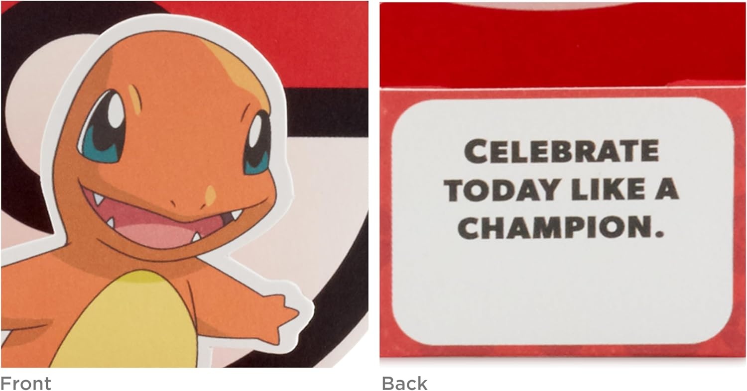 image:imageHallmark Pokmon Mini Pop Up Cards 3 Cards Pikachu Eevee Charmander Paper Wonder Card for Birthdays Just Because and More