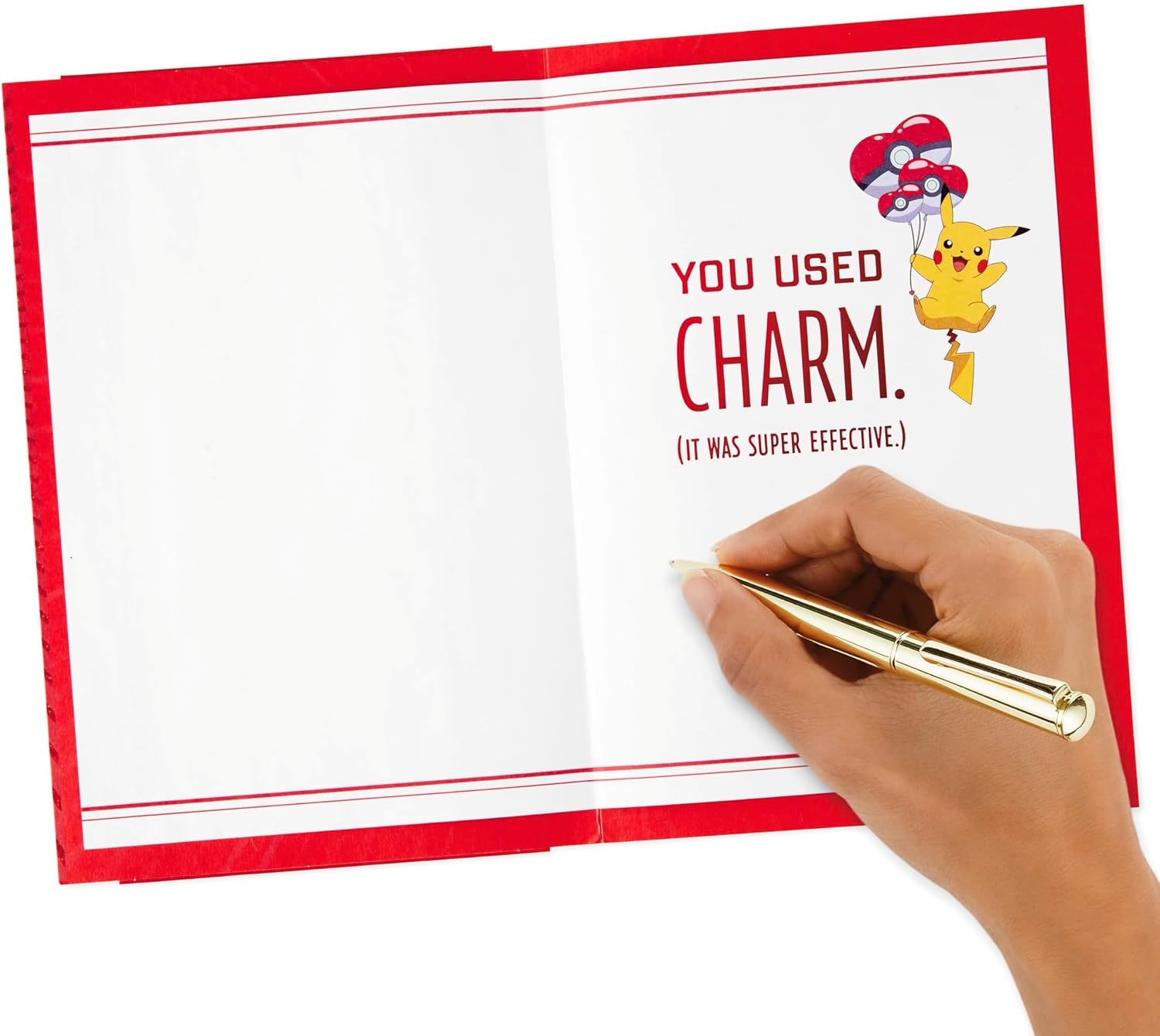 image:imageHallmark Pokmon Valentines Day Card Pikachu I Choose You Anniversary Card Love CardCard