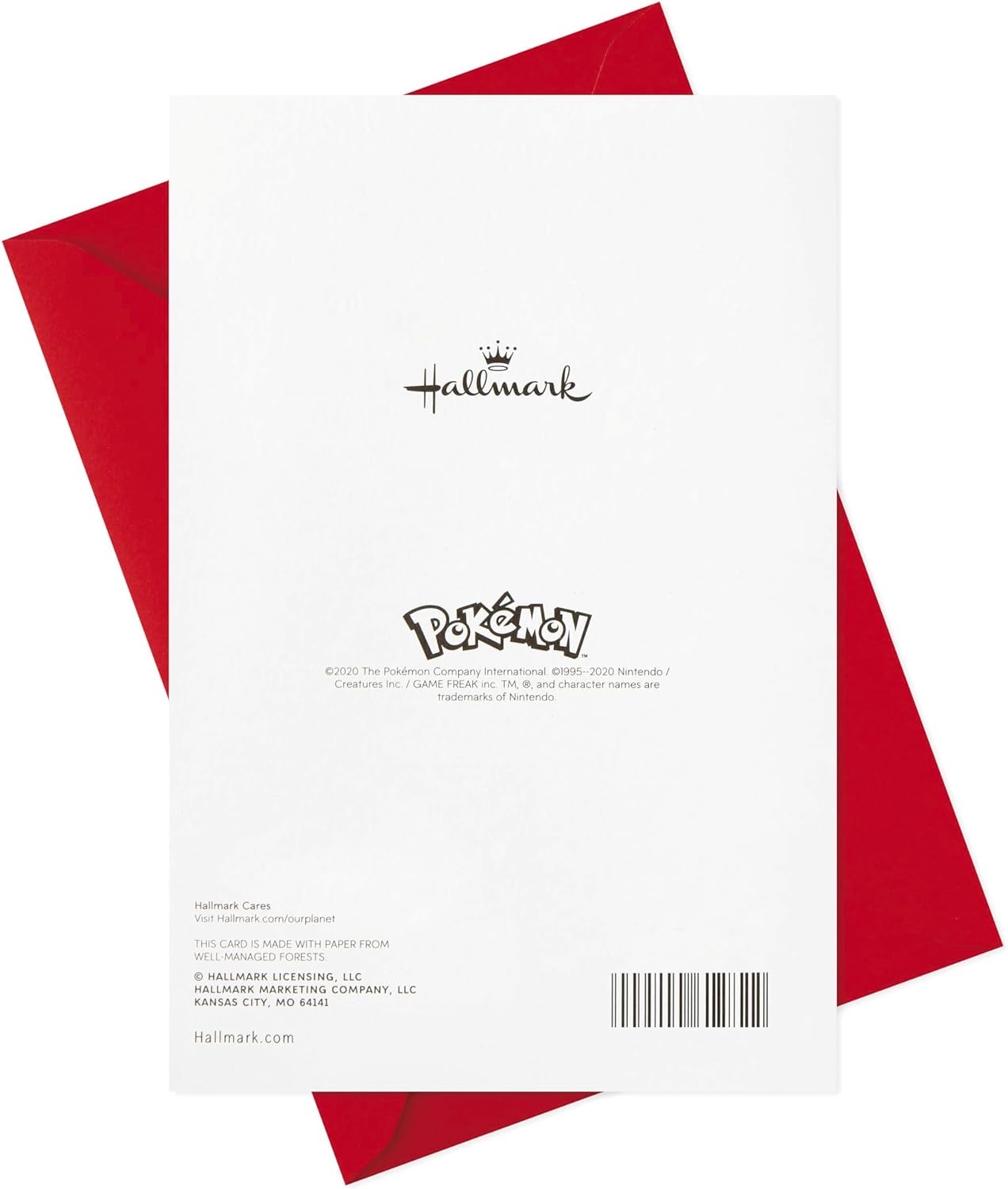 image:imageHallmark Pokmon Valentines Day Card Pikachu I Choose You Anniversary Card Love CardCard