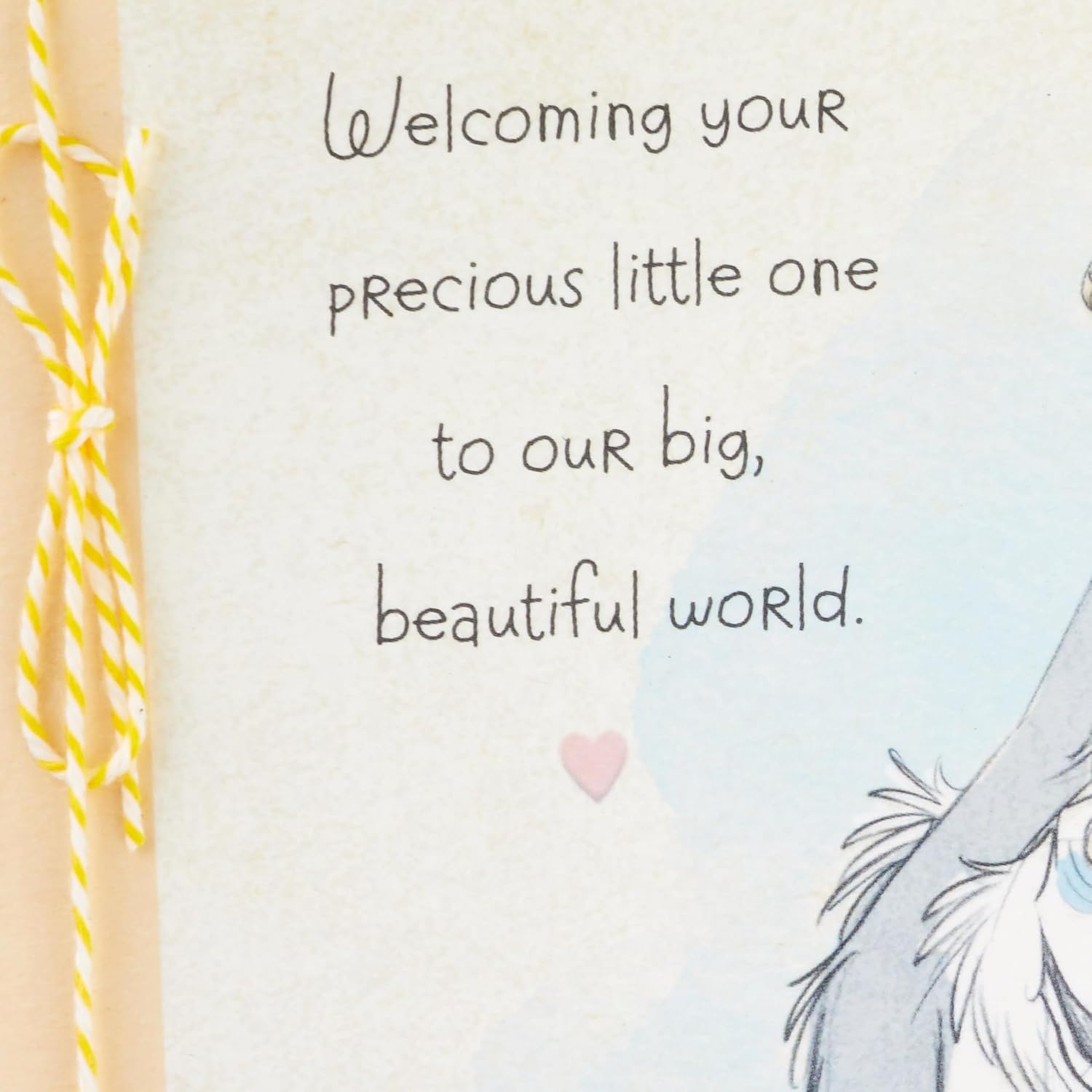 image:imageHallmark Signature Baby Shower Card for New Parents Baby Icons Welcome New Baby Congratulations Gender RevealLion King Baby Simba