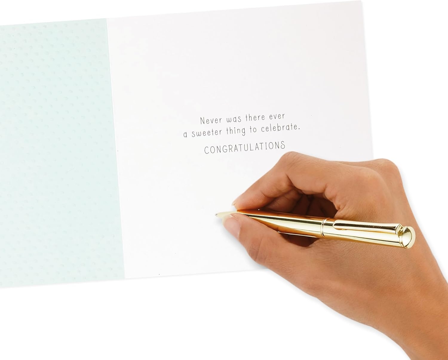 image:imageHallmark Signature Disney Baby Shower Card for New Parents Winnie the Pooh and Piglet Welcome New Baby CongratulationsAssorted Multicolor