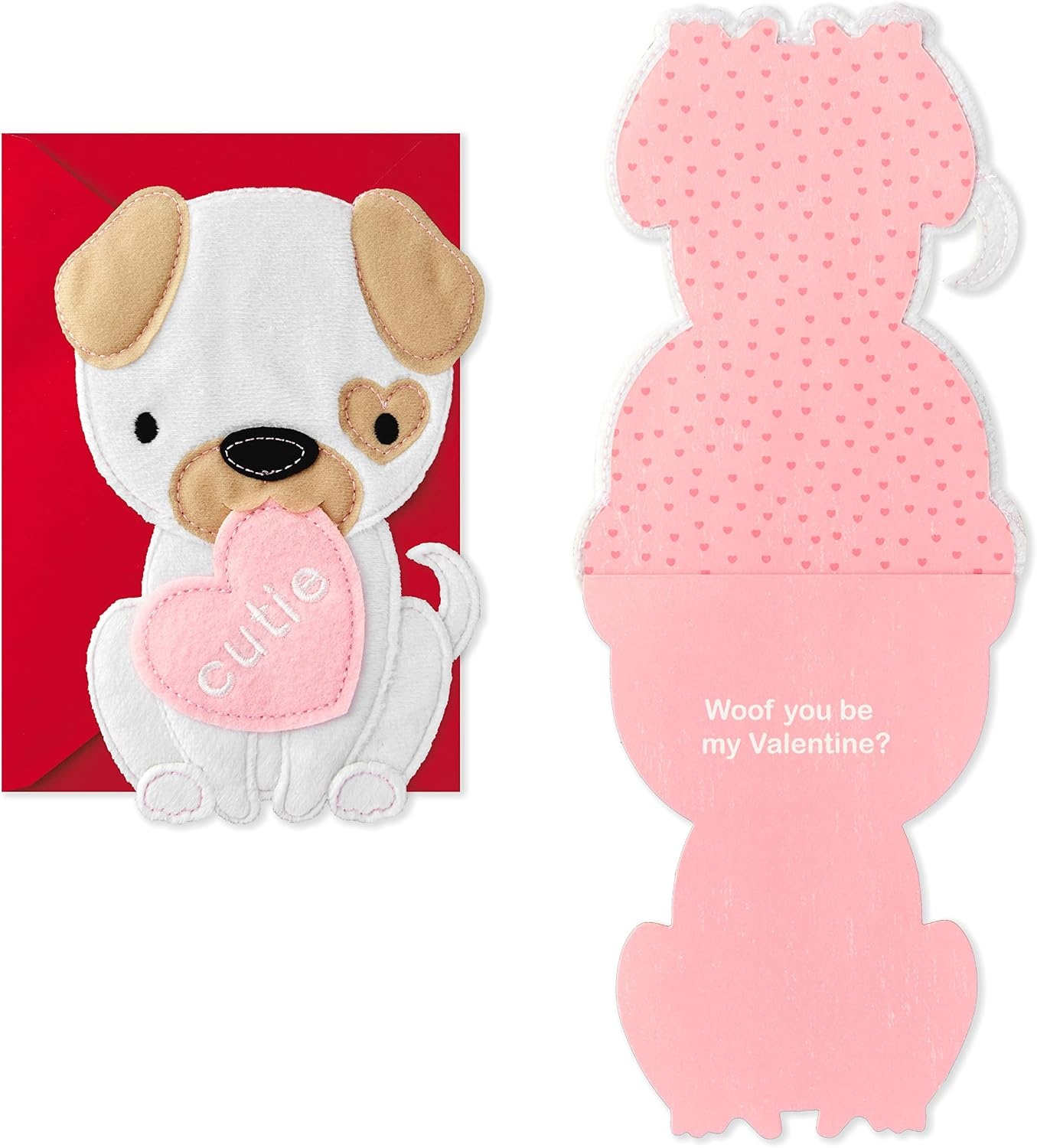 image:imageHallmark Signature Easter Card for Kids Fuzzy Plush BunnyKids Cutie Puppy Dog