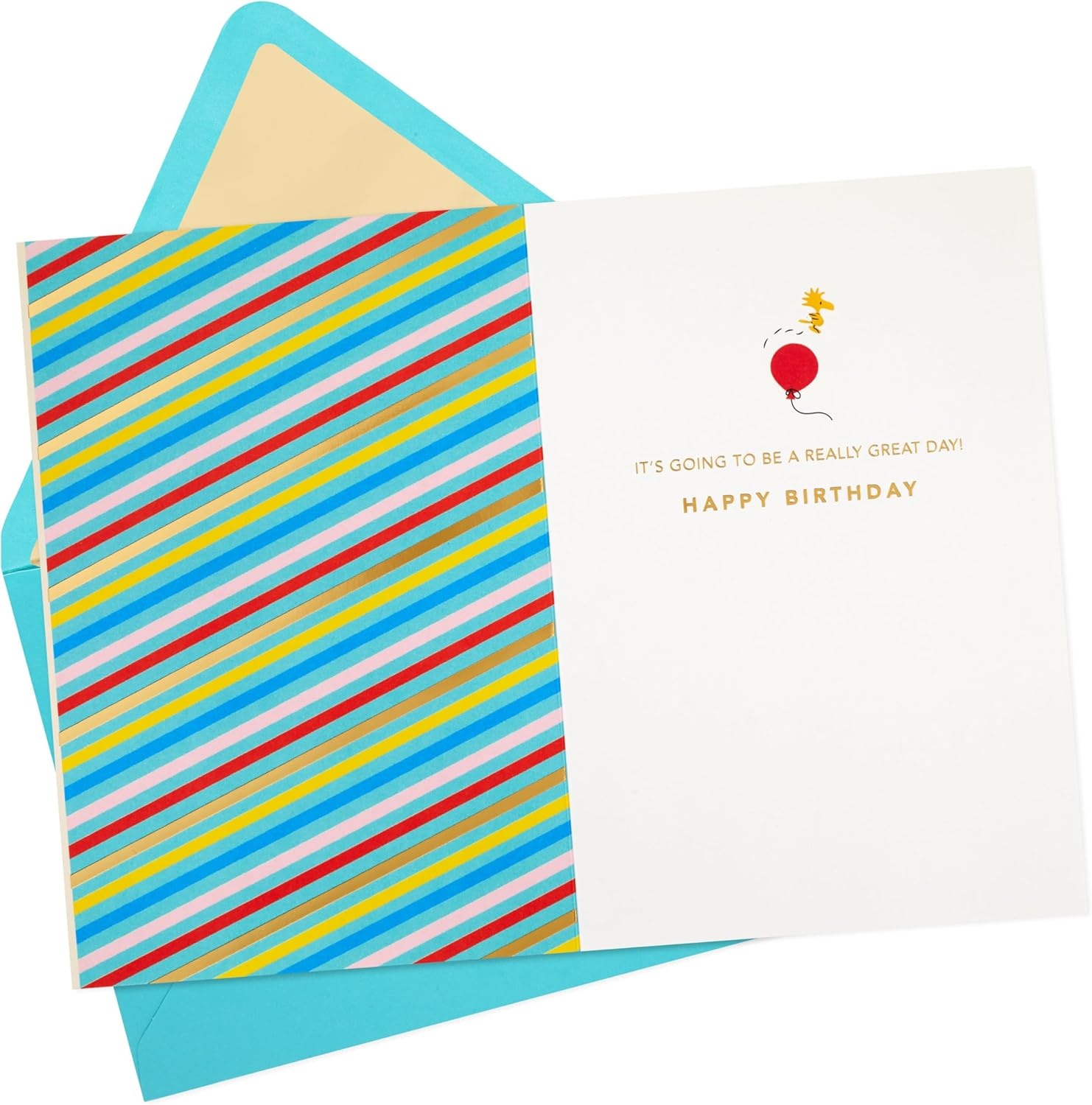 image:imageHallmark Signature Peanuts Birthday Card Charlie Brown and Friends Premium CardstockPeanuts