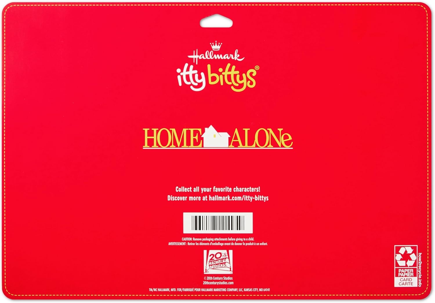 image:imageHallmark itty bittys Home Alone Plush Toys Set of 3 Kevin McCallister Marv and Harry Gift for Kids Fans Collectors