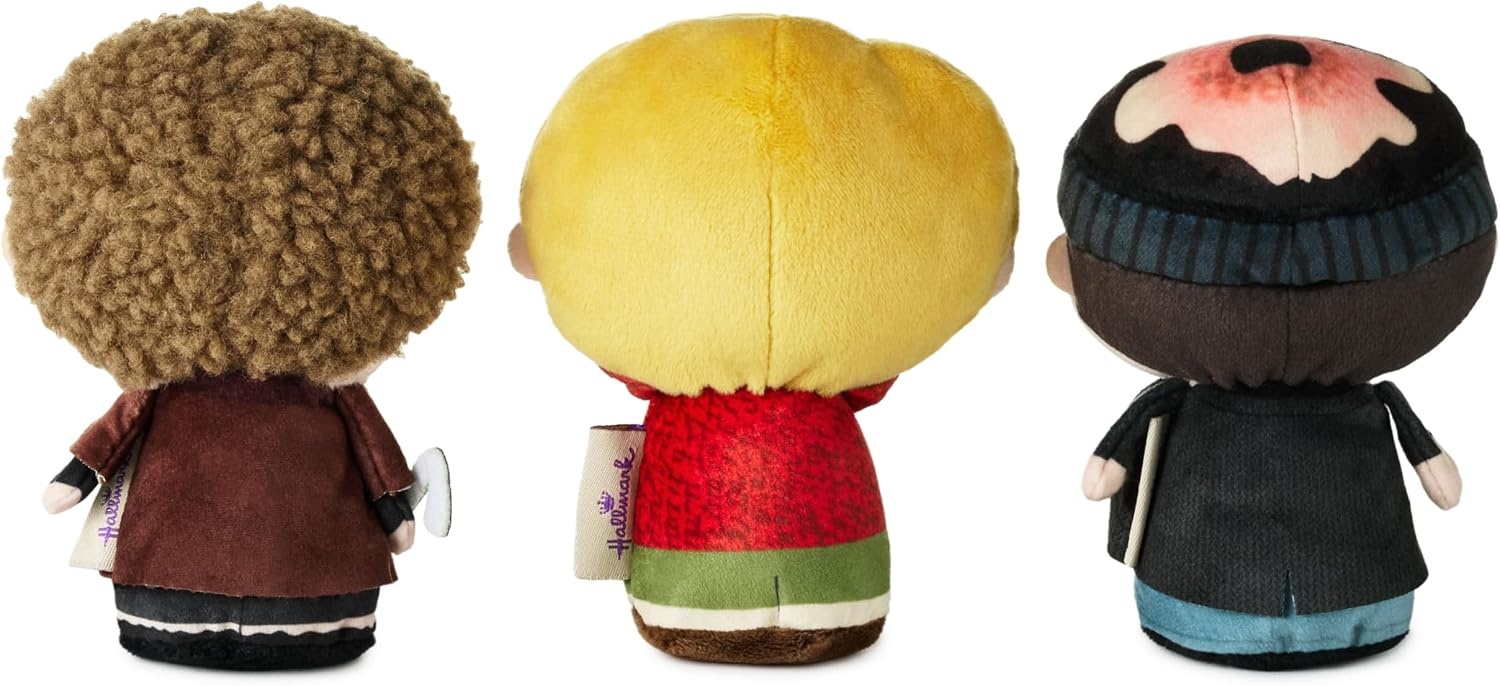 image:imageHallmark itty bittys Home Alone Plush Toys Set of 3 Kevin McCallister Marv and Harry Gift for Kids Fans Collectors