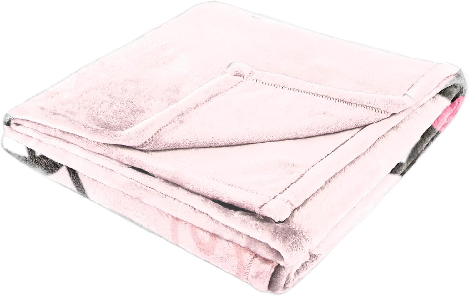 image:imageJay Franco Kids Plush Throw Blanket Soft amp Comfy 50x70 Inches Throw for Couch or Bed Cozy Home Dcor for Living Room amp Bedroom Multi Rainbow BritePink Hello Kitty