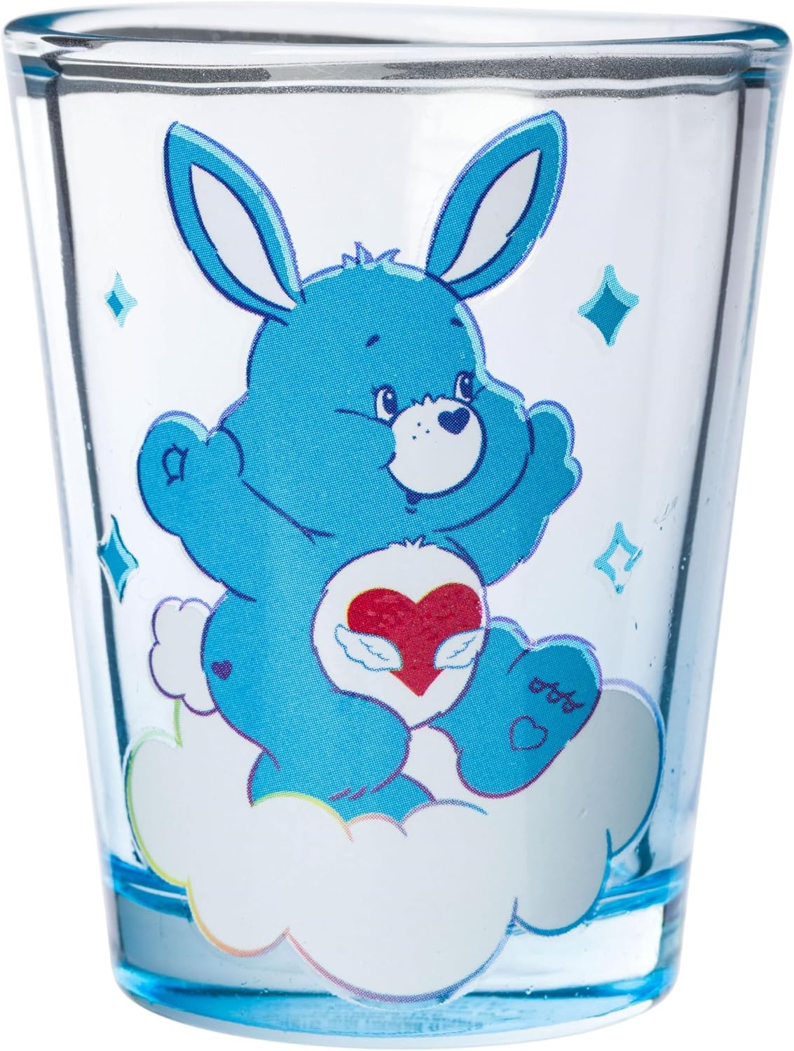 image:imageSilver Buffalo Rainbow Brite 4 Piece Mini Glass Set Featuring Starlite Twink Rainbow Brite and Puppy Brite 15 OuncesCare Bear Cousins
