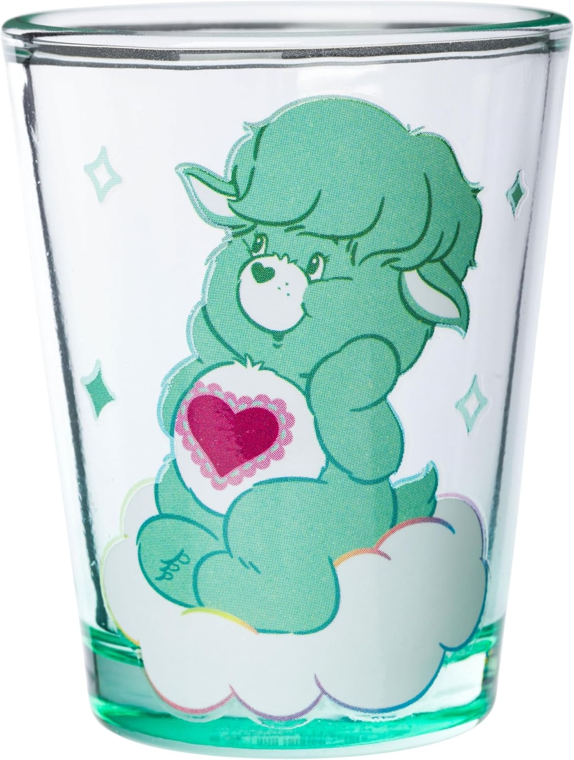 image:imageSilver Buffalo Rainbow Brite 4 Piece Mini Glass Set Featuring Starlite Twink Rainbow Brite and Puppy Brite 15 OuncesCare Bear Cousins