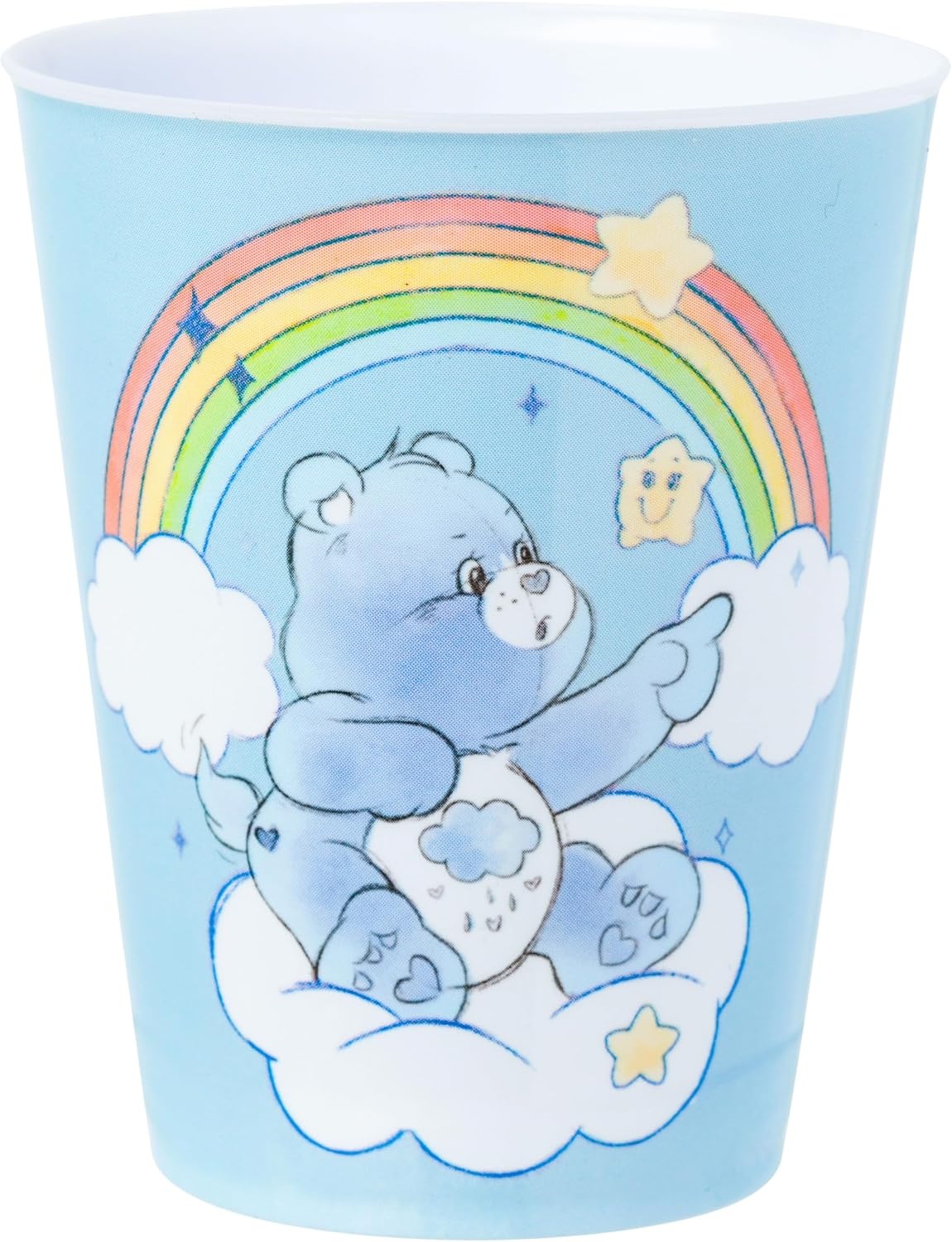 image:imageSilver Buffalo Rainbow Brite 4 Piece Mini Glass Set Featuring Starlite Twink Rainbow Brite and Puppy Brite 15 OuncesCare Bears Rainbow