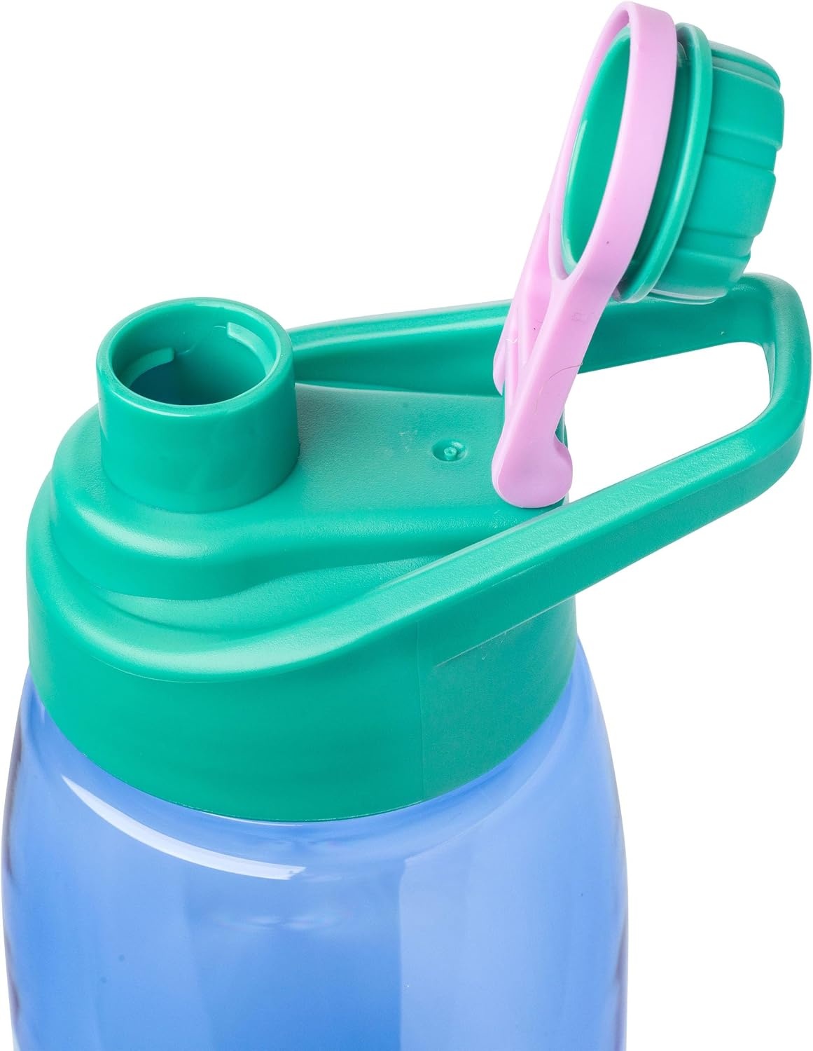 image:imageSilver Buffalo Rainbow Brite Sparkle Water Bottle with Screw Lid Featuring Rainbow Brite and Twink 28 OuncesCute Stitch Ohana