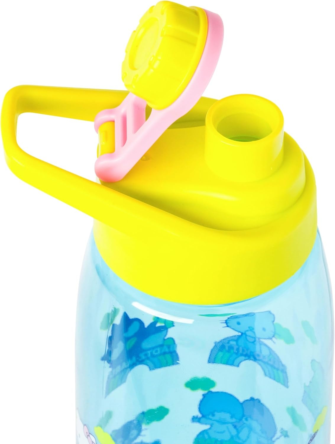 image:imageSilver Buffalo Rainbow Brite Sparkle Water Bottle with Screw Lid Featuring Rainbow Brite and Twink 28 OuncesHello Kitty and Friends Rainbow