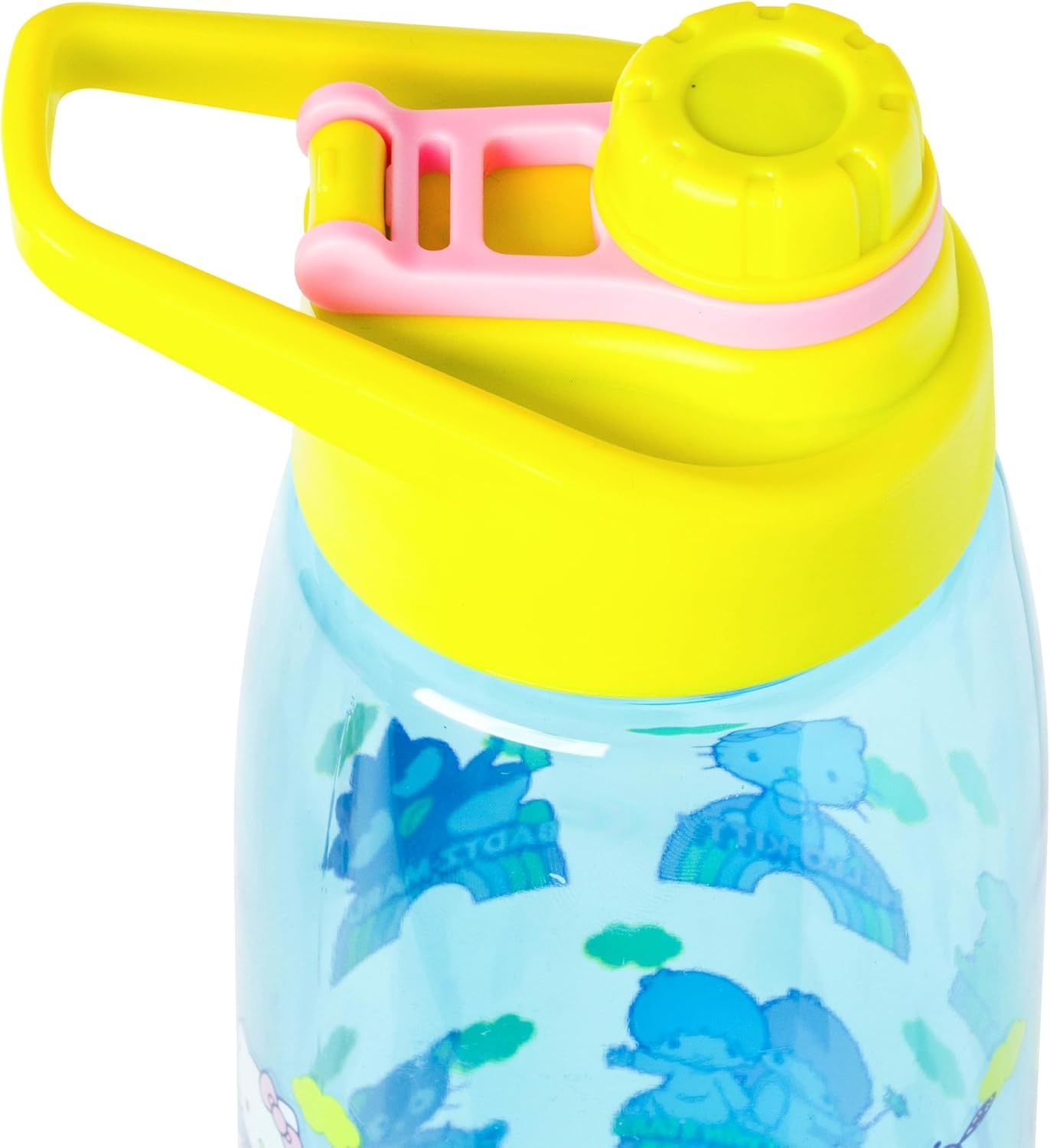 image:imageSilver Buffalo Rainbow Brite Sparkle Water Bottle with Screw Lid Featuring Rainbow Brite and Twink 28 OuncesHello Kitty and Friends Rainbow