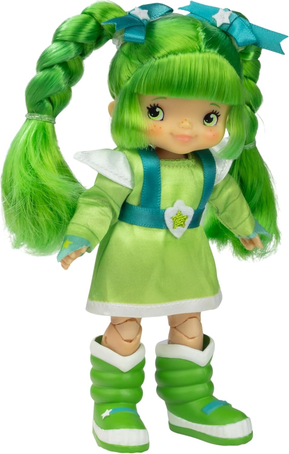 image:imageThe Loyal Subjects Rainbow Brite 55inch Tickled Pink Poseable Fashion Doll with 4 Surprise Reveal AccessoriesPatty OGreen