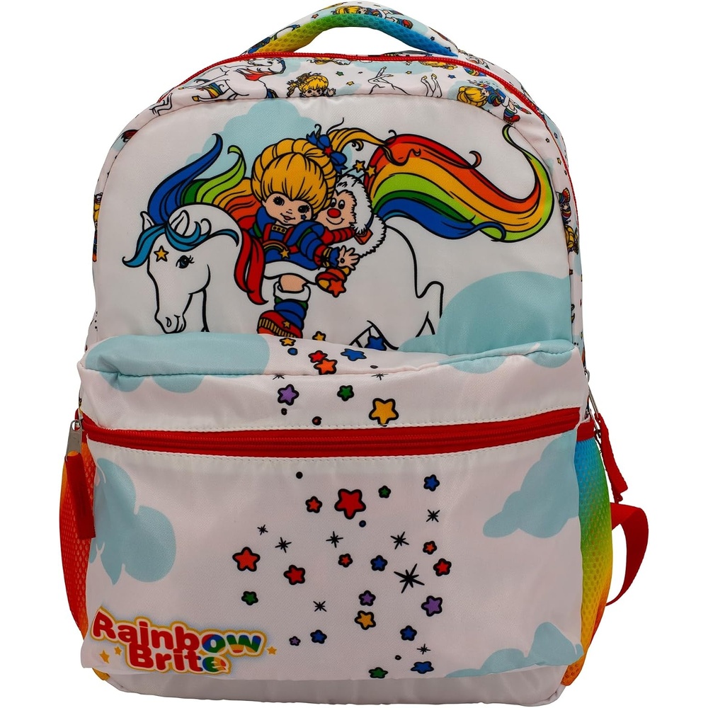 image:imageAI ACCESSORY INNOVATIONS Rainbow Brite Backpack for Girls 16 x 12 x 5 inch School Bag with Laptop PocketRainbow Brite