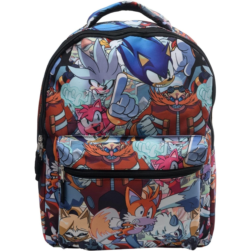 image:imageAI ACCESSORY INNOVATIONS Rainbow Brite Backpack for Girls 16 x 12 x 5 inch School Bag with Laptop PocketSonic
