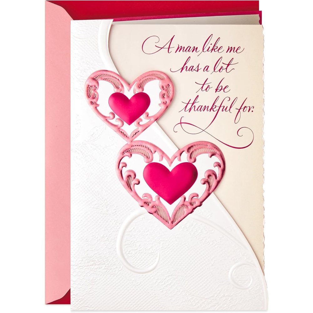 image:imageHallmark 729VFE1191 Valentines Day Card for Wife or Girlfriend Beautiful YouWife  Beautiful You