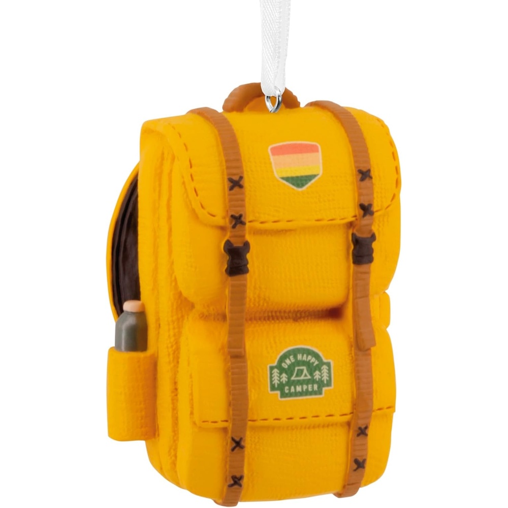 image:imageHallmark Christmas Ornament Camping Backpack Ornament Outdoors Gifts