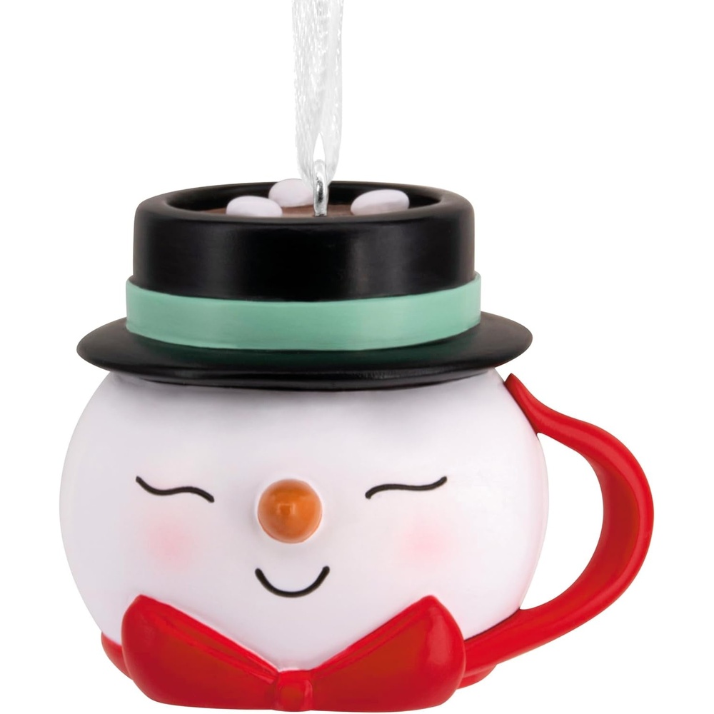image:imageHallmark Christmas Ornament Snowman Mug Ornament Snowman Collectors Gifts