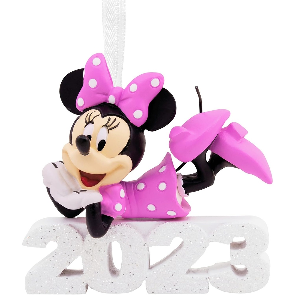 image:imageHallmark Disney Minnie Mouse on Snow Tube Christmas OrnamentMinnie 2023