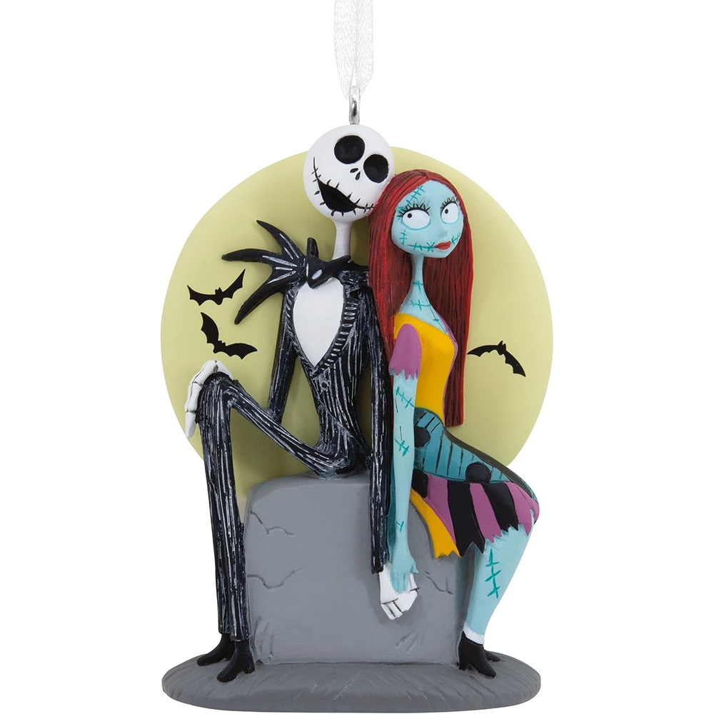 image:imageHallmark Disney Tim Burtons The Nightmare Before Christmas Mayor Christmas Ornament 0003HCM0826Jack  Sally