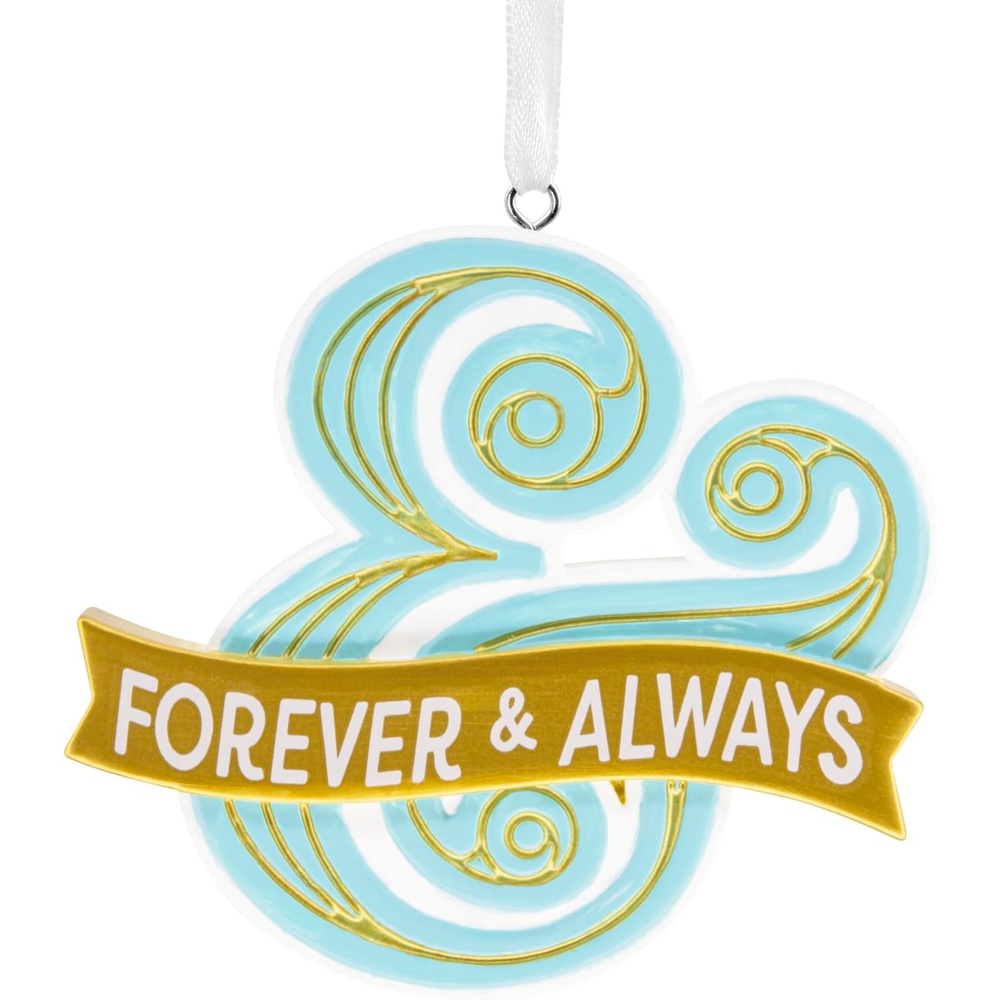 image:imageHallmark Forever and Always Ampersand Christmas Ornament Love Gifts