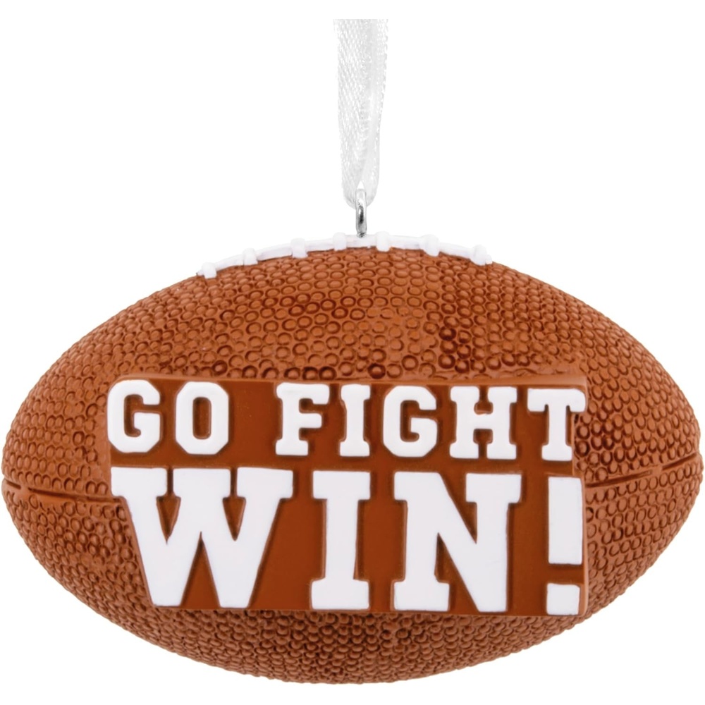 image:imageHallmark Go Fight Win Football Christmas Ornament Gifts for Sports Fans
