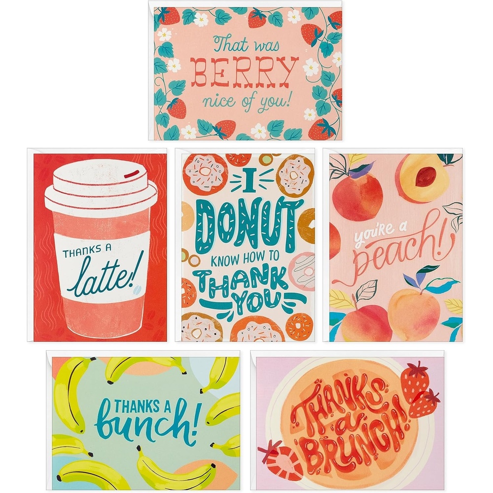 image:imageHallmark Good Mail Funny Appreciation Card Cinnamon Roll Model for Birthday Fathers Day Mom Dad Mentor Boss AnytimeThanks a Latte