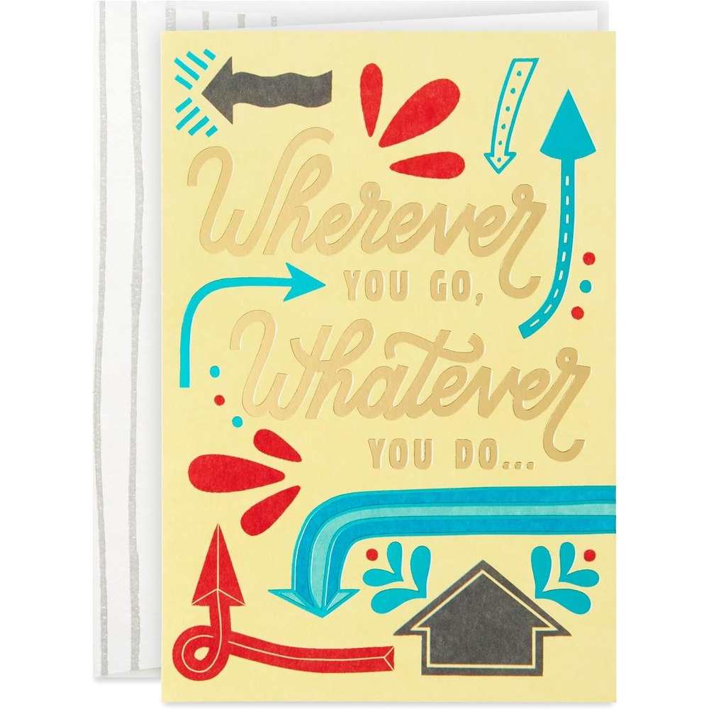 image:imageHallmark Good Mail Graduation Card Youll Be AmazingYellowMulticolor
