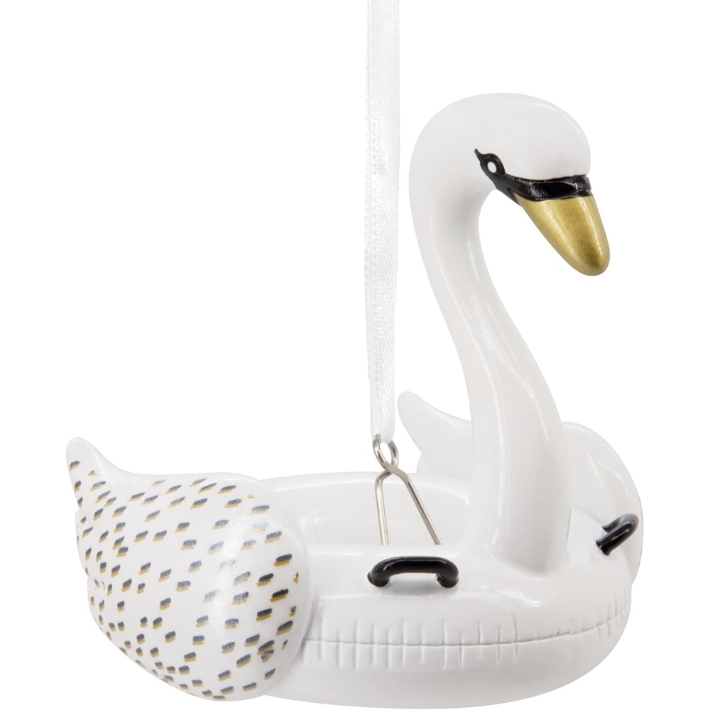 image:imageHallmark Inflatable Raft Christmas OrnamentSwan Pool Float