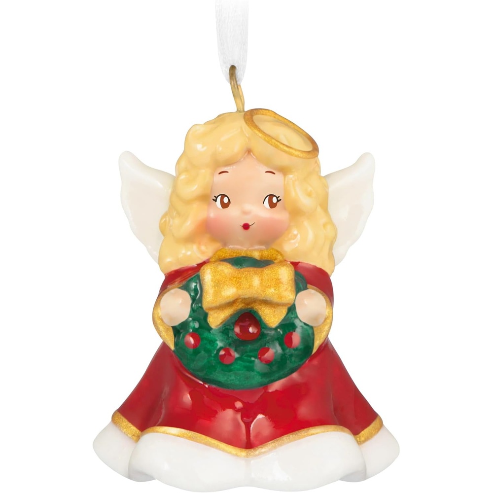 image:imageHallmark Keepsake 1 Mini Christmas Ornament 2024 Angel of Love2026 O Little Angel