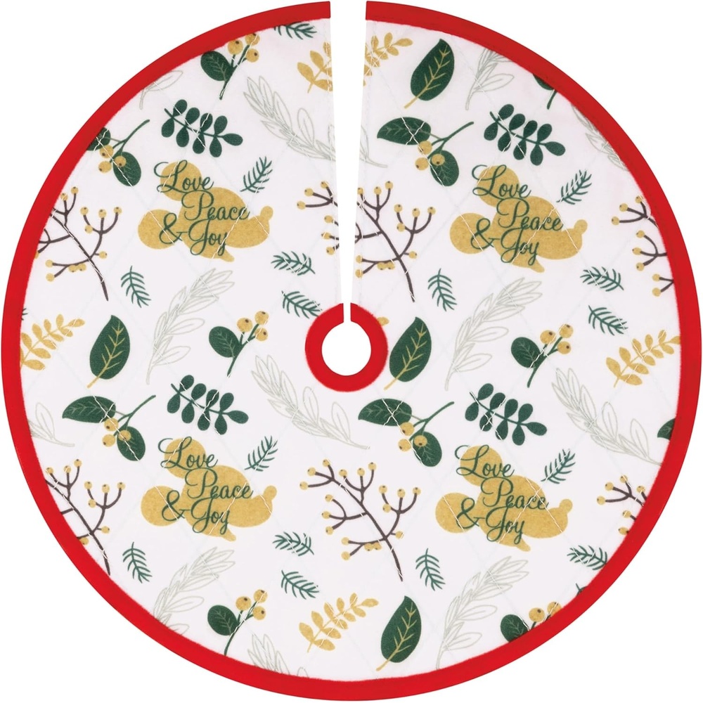 image:imageHallmark Keepsake 12 Mini Christmas Tree Skirt Disney Mickey Mouse Gifts for Disney FansDisney Mickey Mouse