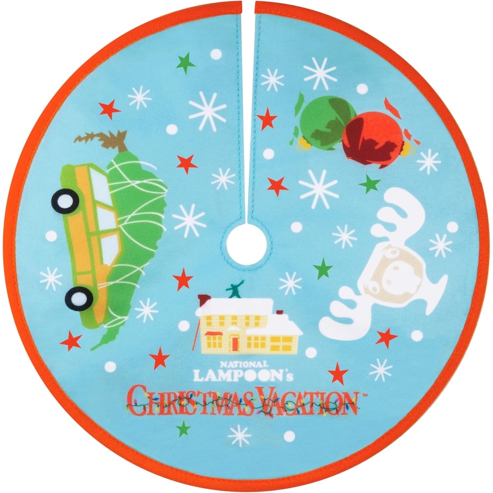 image:imageHallmark Keepsake 12 Mini Christmas Tree Skirt Disney Mickey Mouse Gifts for Disney FansNational Lampoons Christmas Vacation
