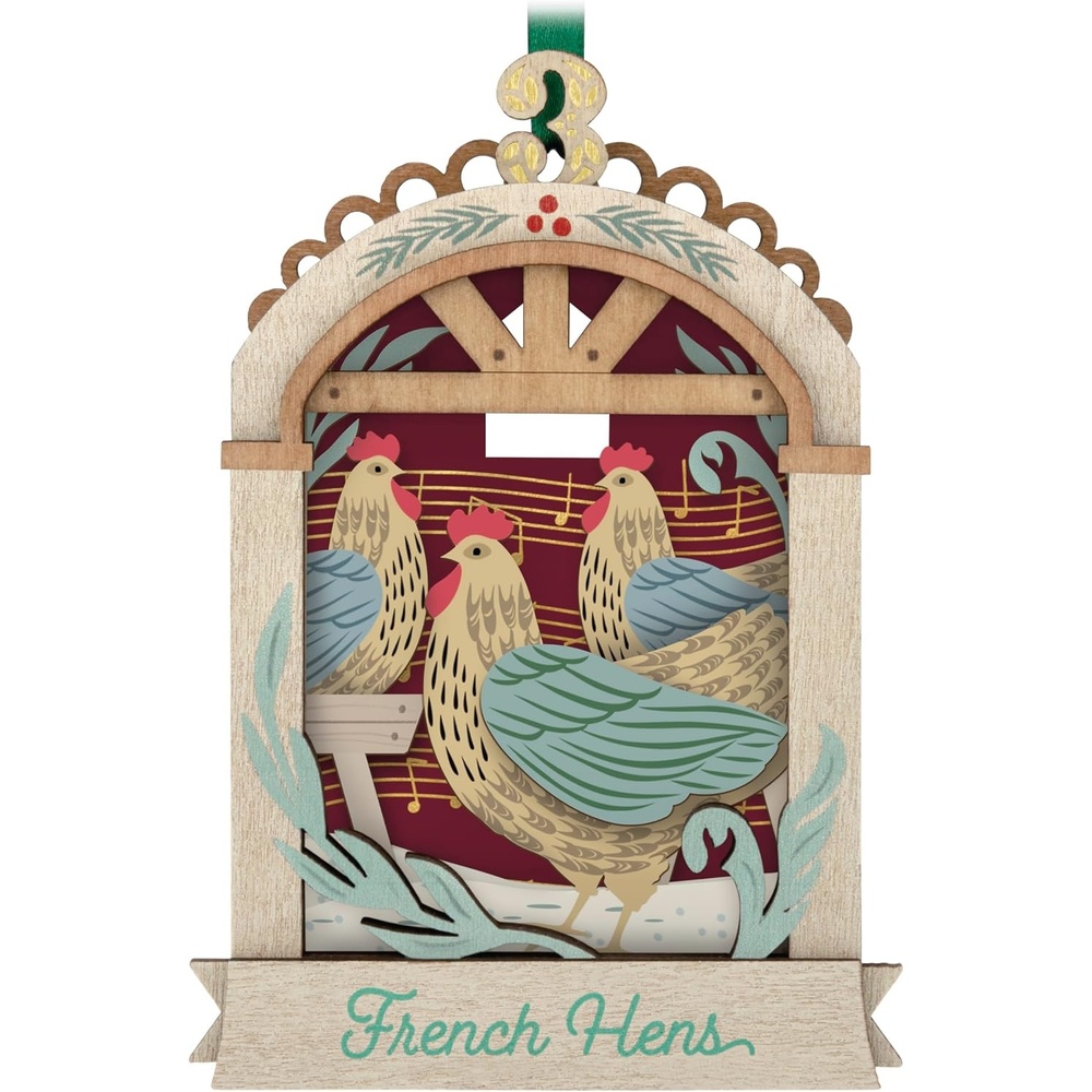 image:imageHallmark Keepsake Christmas Ornament 2024 Twelve Days of Christmas Papercraft Gifts for Christmas Lovers2026 Twelve Days of Christmas