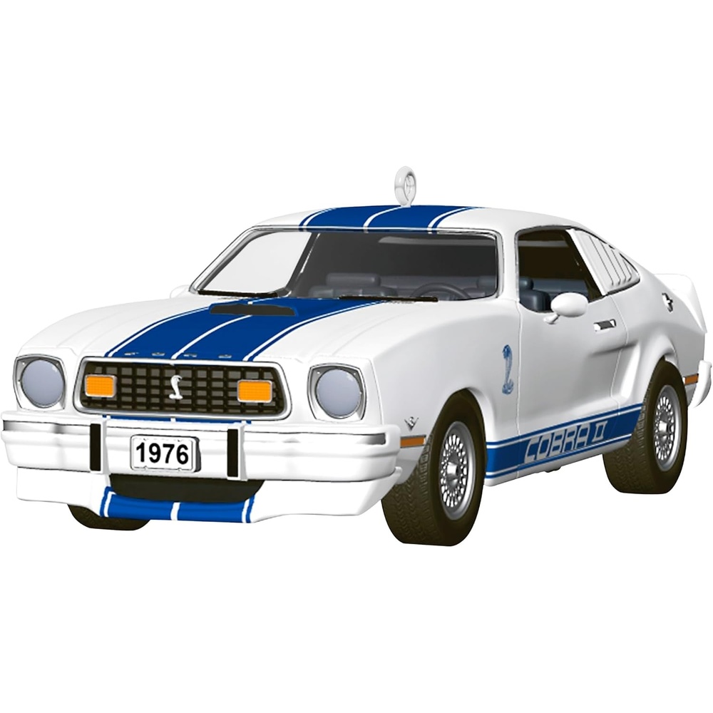 image:imageHallmark Keepsake Christmas Ornament 2025 Ford Mustang GTD Metal Gifts for Car Collectors1976 Ford Mustang Cobra II
