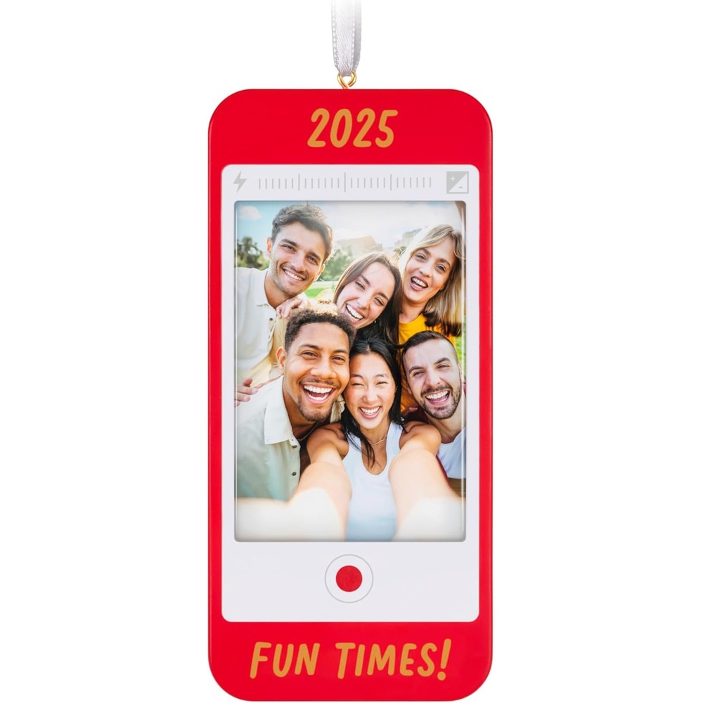 image:imageHallmark Keepsake Christmas Ornament A Moment to Remember 2025 Photo Frame Gifts for Friends and Family2025 Fun Times