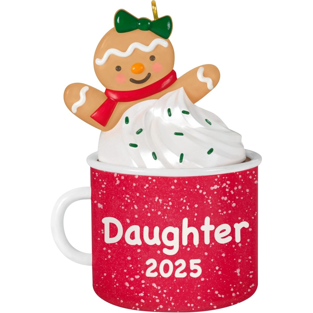 image:imageHallmark Keepsake Christmas Ornament Daughter Gingerbread Girl in Mug 20252025 Gingerbread Daughter