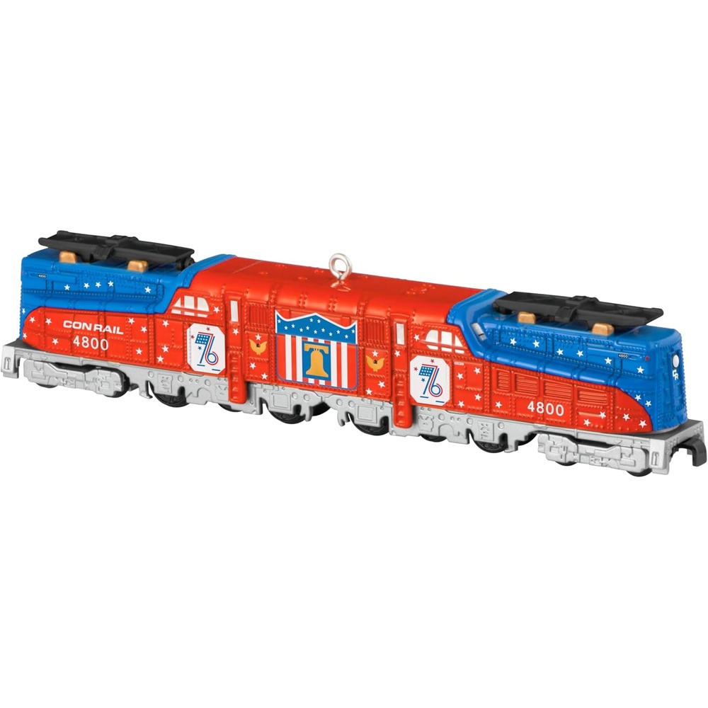 image:imageHallmark Keepsake Christmas Ornament Lionel New York Central Vanderbilt Tender Metal Gifts for Train LoversConrail Bicentennial GG1