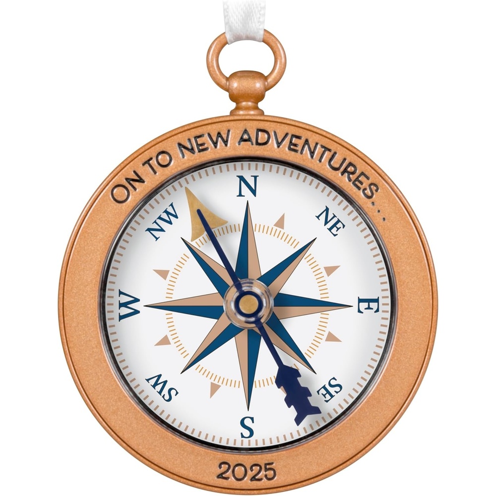 image:imageHallmark Keepsake Christmas Ornament New Adventures 2025 Metal Gifts for Travelers2025 On To New Adventures