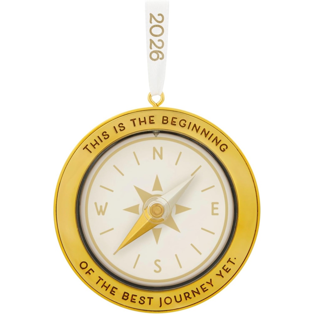 image:imageHallmark Keepsake Christmas Ornament New Adventures 2025 Metal Gifts for Travelers2026 The Best Journey