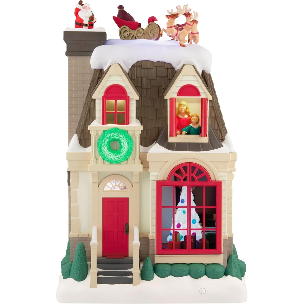 image:imageHallmark Keepsake Christmas Tabletop Decoration 2025 Up on the Housetop Musical With Light and Motion Christmas DecorationsUp on the Housetop