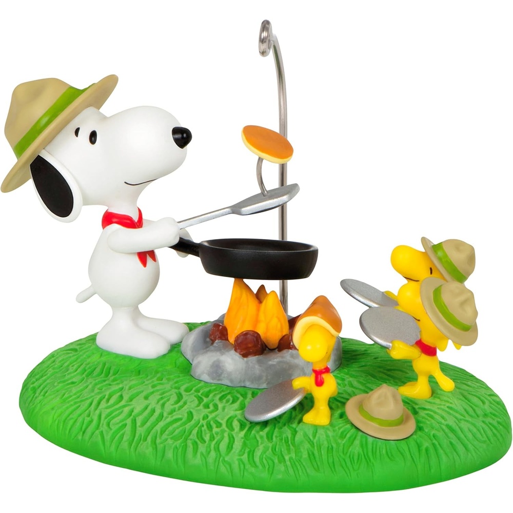 image:imageHallmark Keepsake Peanuts Christmas Ornament Peanuts 75th Anniversary Snoopy as The Flying Ace MusicalPancake Pals