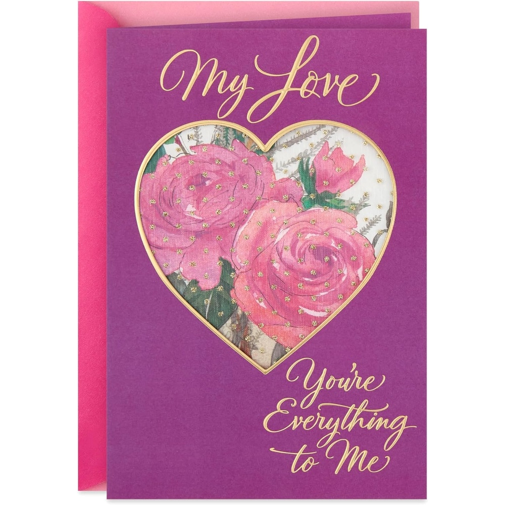 image:imageHallmark Mahogany Romantic Mothers Day Card for Wife or Girlfriend Everything About You is RemarkableYoure Everything to Me