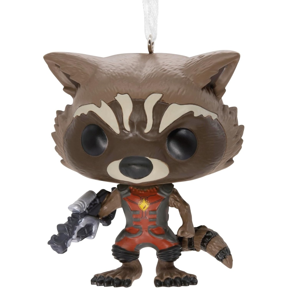 image:imageHallmark Marvel Guardians of The Galaxy Groot Funko POP Christmas OrnamentResinRocket Raccoon