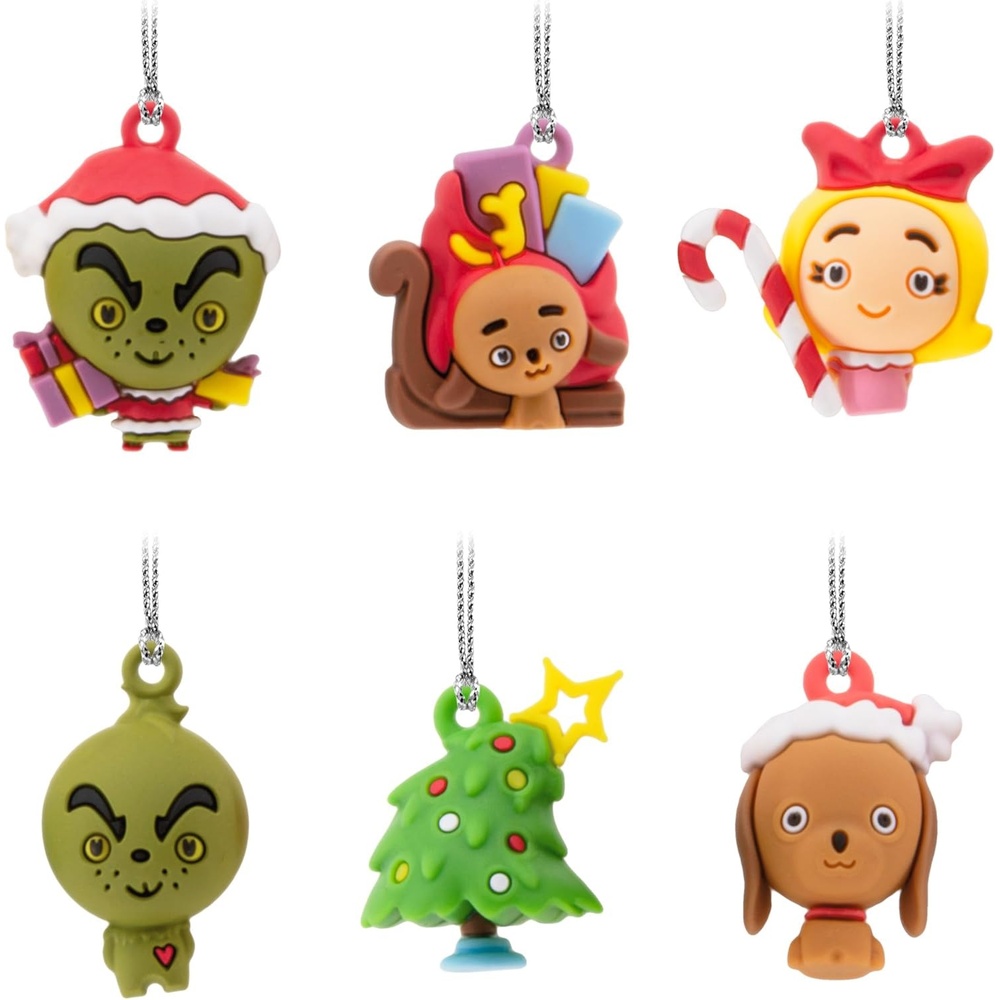 image:imageHallmark Mini Christmas Ornaments Dr Seusss How the Grinch Stole Christmas Miniature Ornaments Shatterproof Set of 6 Christmas Movie Gifts